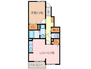 徳和駅 徒歩25分 1階の物件間取画像